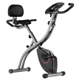 VEVOR Folding Exercise Bike Fitness Stationary Bike Upright Indoor Cycling Bike