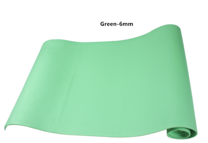 Super Soft  EVA Fitness Composite Mat Yoga Mat 4mm 6mm (Color: Green6mm)
