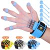 Finger Exerciser Hand Grip Strength Trainer for Athletes Musicians Physical Therapy Finger Resistance Band