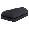 Under Desk Office Footrest Memory Foam Ergonomic Footrest Washable Foot Rest with 2 Adjustable Heights for Home Office