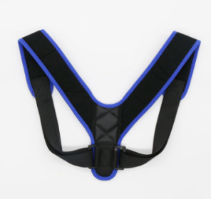 Medical Clavicle Posture Corrector Lower Back Correction Strap (Option: Blue-S)