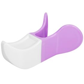 Hip Trainer Buttocks Lifting Pelvic Floor Muscle Exerciser & Inner Thigh Trainer Super Kegel Exerciser Correction Beautiful Buttocks Yoga Body Shape T (Option: Purple)