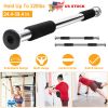 Doorway Pull Up Bar Exercise Gym Chin up Bar With Screws 24.4 To 39.4 Inches Adjustable Comfort Foam Grips For Door Home Exercise Workout Training Fit