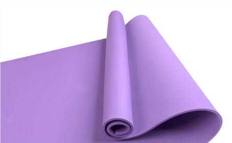Super Soft  EVA Fitness Composite Mat Yoga Mat 4mm 6mm (Color: Purple)