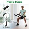 1Pair Ropeless Battle Ropes for Home Portable Compact Workout Exercise Training Battle Rope With Waist Strap for Women Men Strength Training Spring Ba