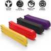 Resistance Loop Band Pull up Assistance Band Stretch Mobility for Gym Workout Yoga Power Lifting Home 4 Colors Fit for Different Weights