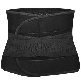 Unisex Back Brace Belt Lumbar Support Belt Lower Back Brace Pain Relief Waist Wrap Band Adjustable Support Straps (Option: XXL)