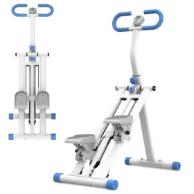 Stair Stepper With Resistance Home-Upgrade Vertical Climber Workout Machine For Full-Body Exercise Climber Fitness Equipment With Stable Frame Ad (Option: defaulttitle)
