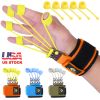 Finger Exerciser Hand Grip Strength Trainer for Athletes Musicians Physical Therapy Finger Resistance Band