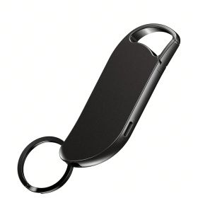 64GB Digital Voice Recorder, USB C Interface, Voice Activation And Noise Reduction, Suitable For Lectures, Meetings, Interviews, 900 Hours Of Lar (Color: Black)