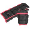 Ankle Weights Set 2.2/4.4LBS Pair Wrist Arm Ankle Weight with Iron Sandbags Fillings Length Adjustable Strap For Workout Physical Therapy Strength Tra